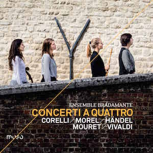 Pochette du CD MU-034 Concerti a quattro - Ensemble Bradamante